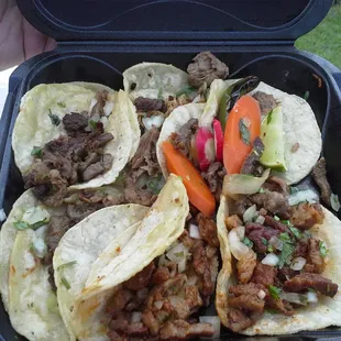 Carne asada &amp; Al pastor