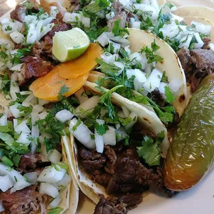 Asada, Lengua, Carnita Taquitos 4.5/5 All Very Good.