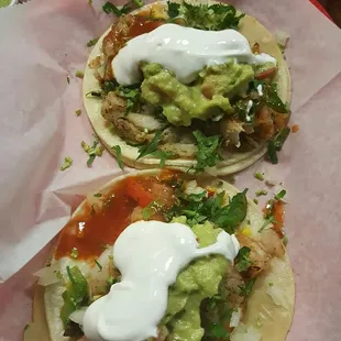 Awesome Fish Taco &amp; Shrimp Taco