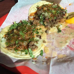 Regular steak tacos!