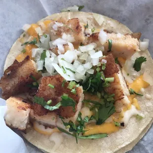 Fish taco!