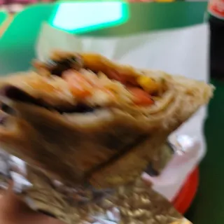 Grilled Veggies Burrito