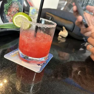 Strawberry margarita