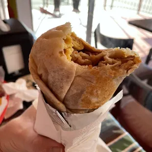 Breakfast burrito