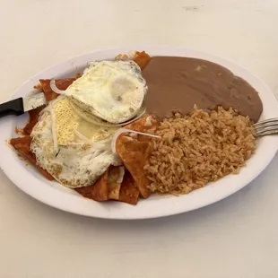 Red Chilaquiles