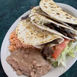 Quesadilla plate