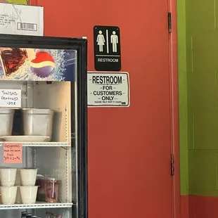 Restroom Customers Only
