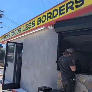 More tacos less borders