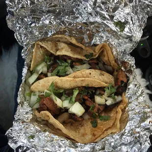 Season pork tacos best in Dayton.