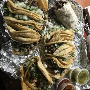 tacos, food
