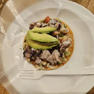 Tostada mixta