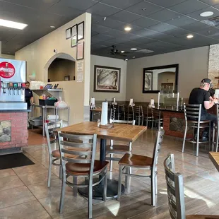 the interior of a restaurant