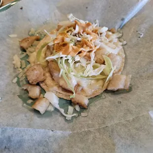 Fish soft taco