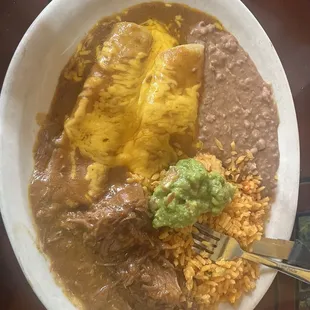 This is the Texas plate was delicious