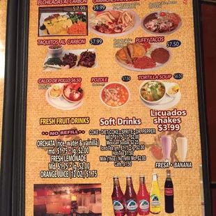ramen and noodles, menu