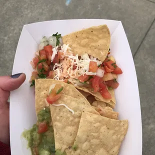 Quick grab at the Tostada Bar