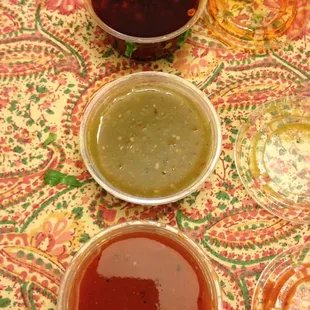 Sauces for birria
