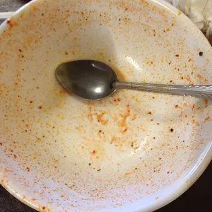 Menudo was so good till the last drop!