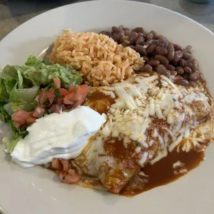 Shredded Chicken Burrito