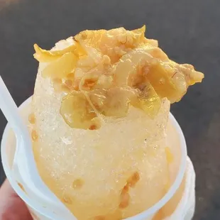 Guava shaved ice- made with REAL guava