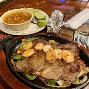 Anuja n shrimp plate...