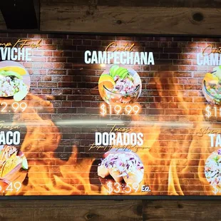 Menu #2 (as of November 2023)