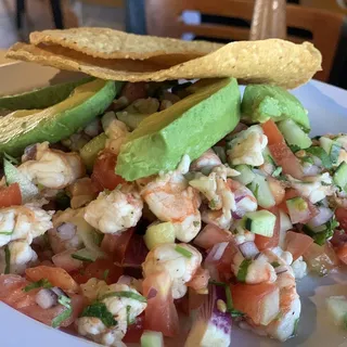 Tostada De Ceviche Pescado