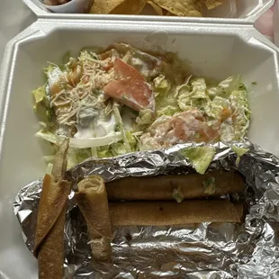 "Rolled Tacos"... very lame.