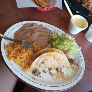 The food that I ordered