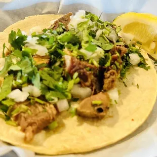 Lengua Taco
