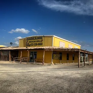 the outside of a taqueria restaurant