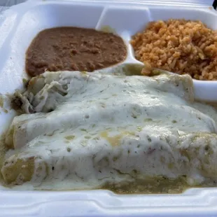 Enchiladas Verdes