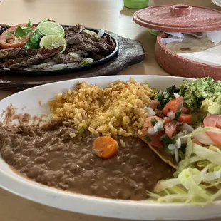 mexican food on a table