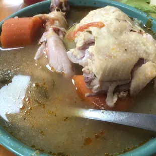 45. Caldo De Pollo Plate