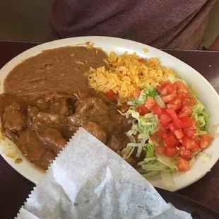 I think the guisada plate?