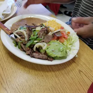 Very good. Number 15 and the chilaqillas. Service excellent. A lot of food.