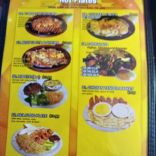 Menu pg 5 as of 2017