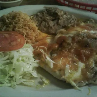 Chicken Fantastico !! Grilled chicken smothered with melted cheese and onions-today's special; only 5.75! :)