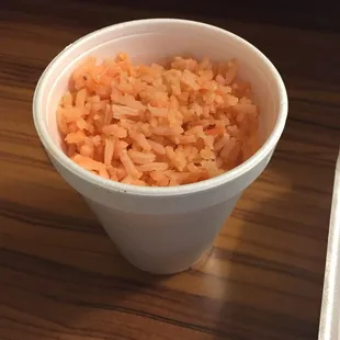 Pink rice