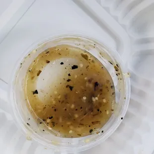 Salsa that came with my tacos.