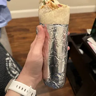 Shredded beef burrito - chefs kiss