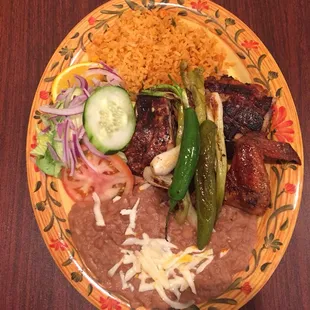 Rico pollo al carbon