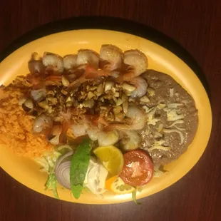 Camarones al mojo de ajo