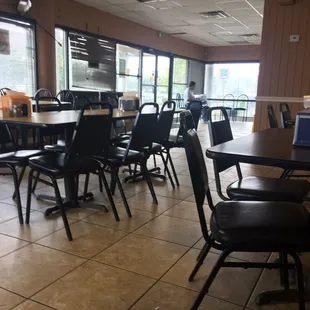 Front end of dining area