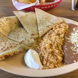 Beef quesadilla