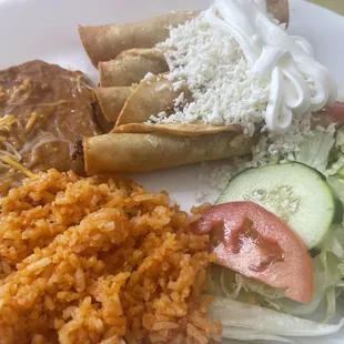 Platillos: Flautas