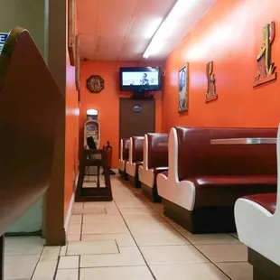 the interior of a restaurant