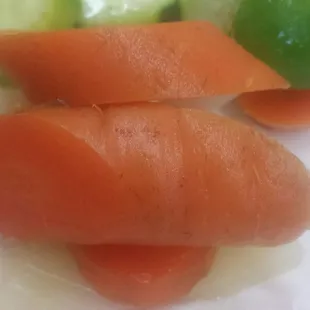 Peel off carrots,  looks dirty