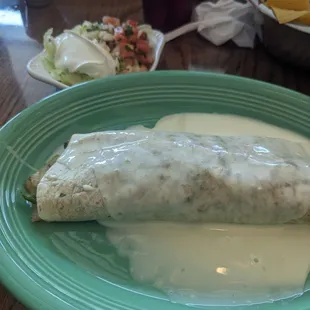 Fajita burrito medium