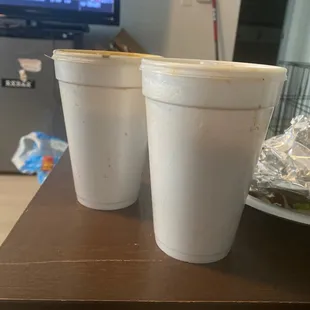 Size of rice and beans